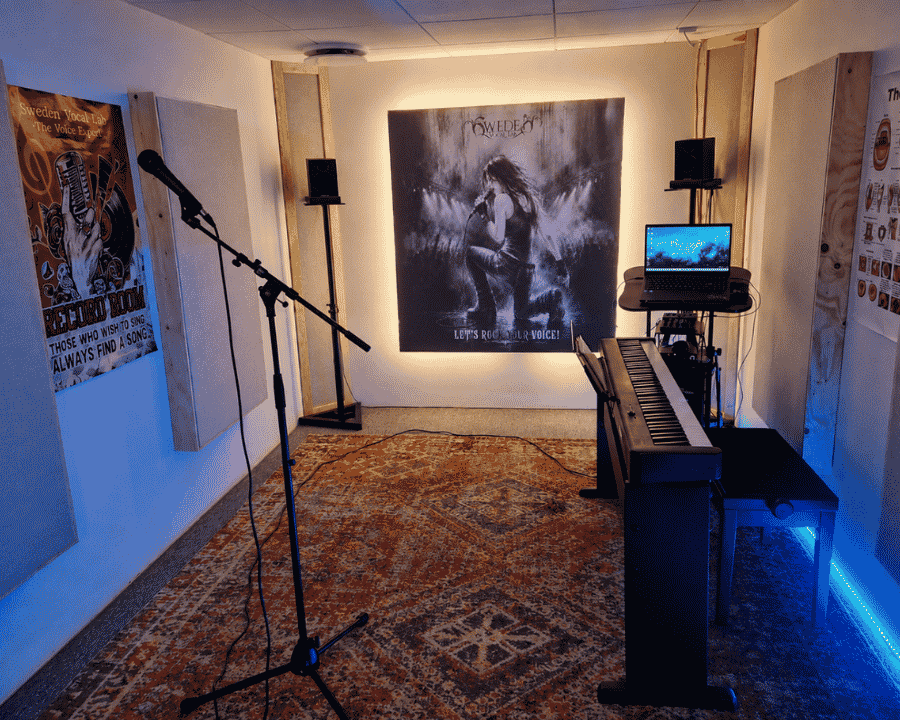 Sweden Vocal Lab Studio in Drottninggatan 92 Stockholm